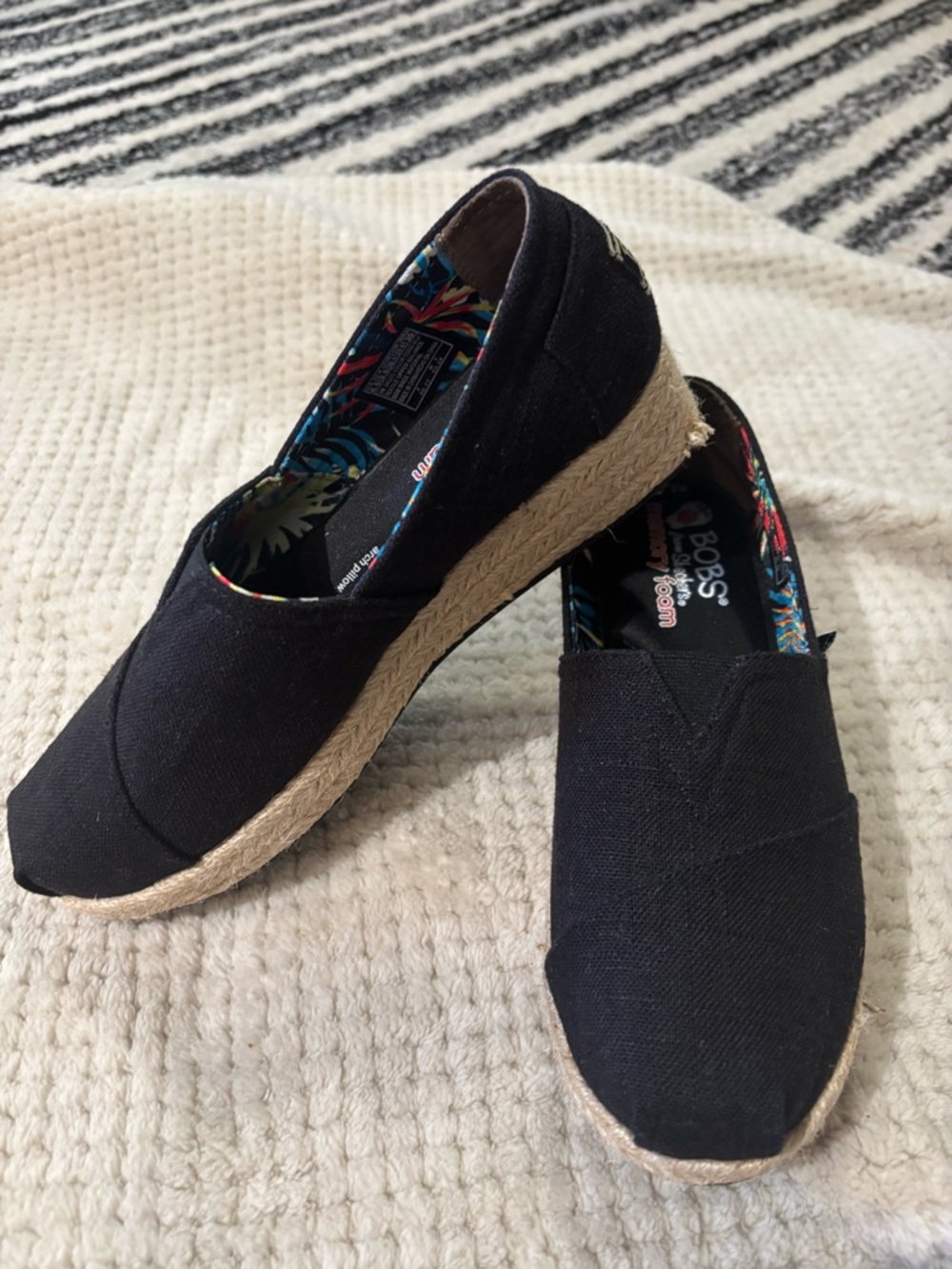 Skechers Navy Blue Wedges - Summer, Spring, Vacation